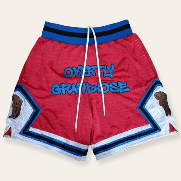 "Overtly Grandiose" Mesh Shorts