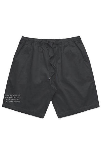 Embroidered "Value" Statement Comfort shorts